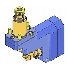 NEXTURN CROSS DRILLING MILLING HEAD ER11A L=58 ADJ 1 mm RPM 8000 FOR NEXTURN SA20 SUB